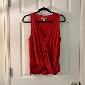 Abercrombie & Fitch Wrap Front Sleeveless Top